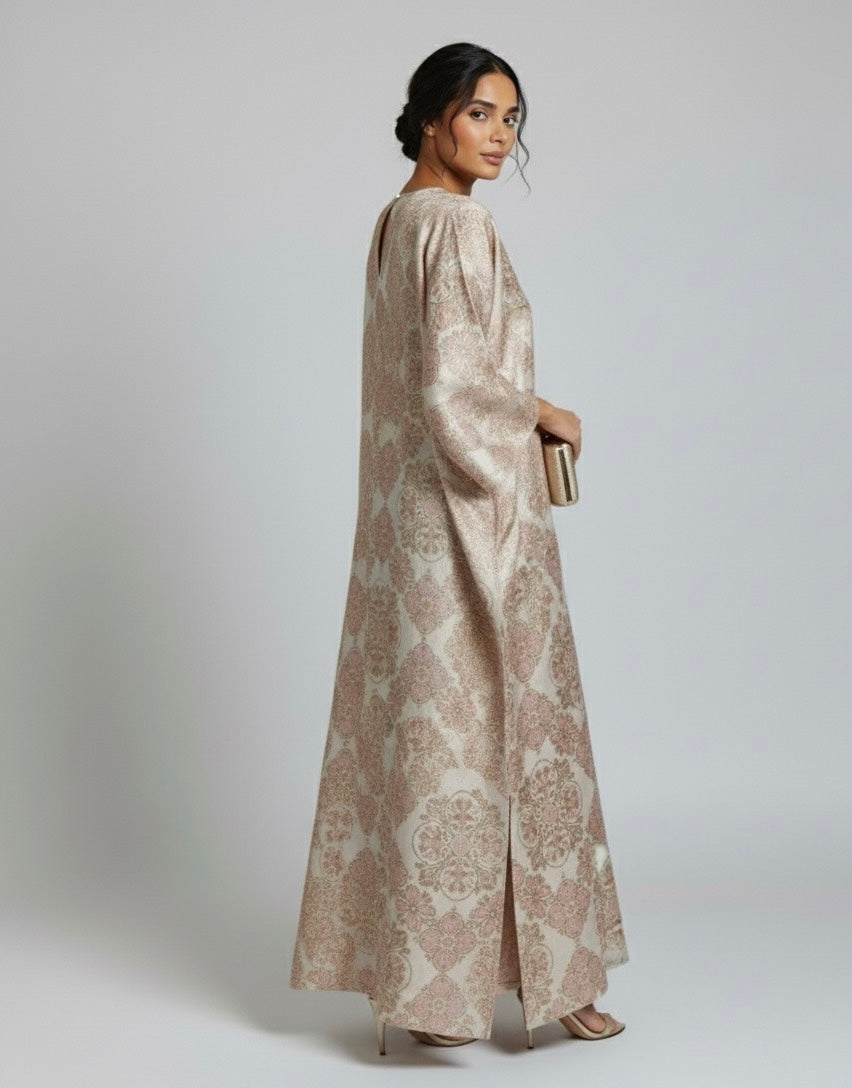Kaftan Éclat d'Aurore - Brocard & Jacquard