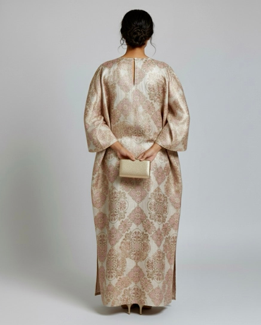 Kaftan Éclat d'Aurore - Brocard & Jacquard