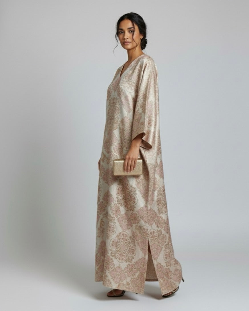 Kaftan Éclat d'Aurore - Brocard & Jacquard