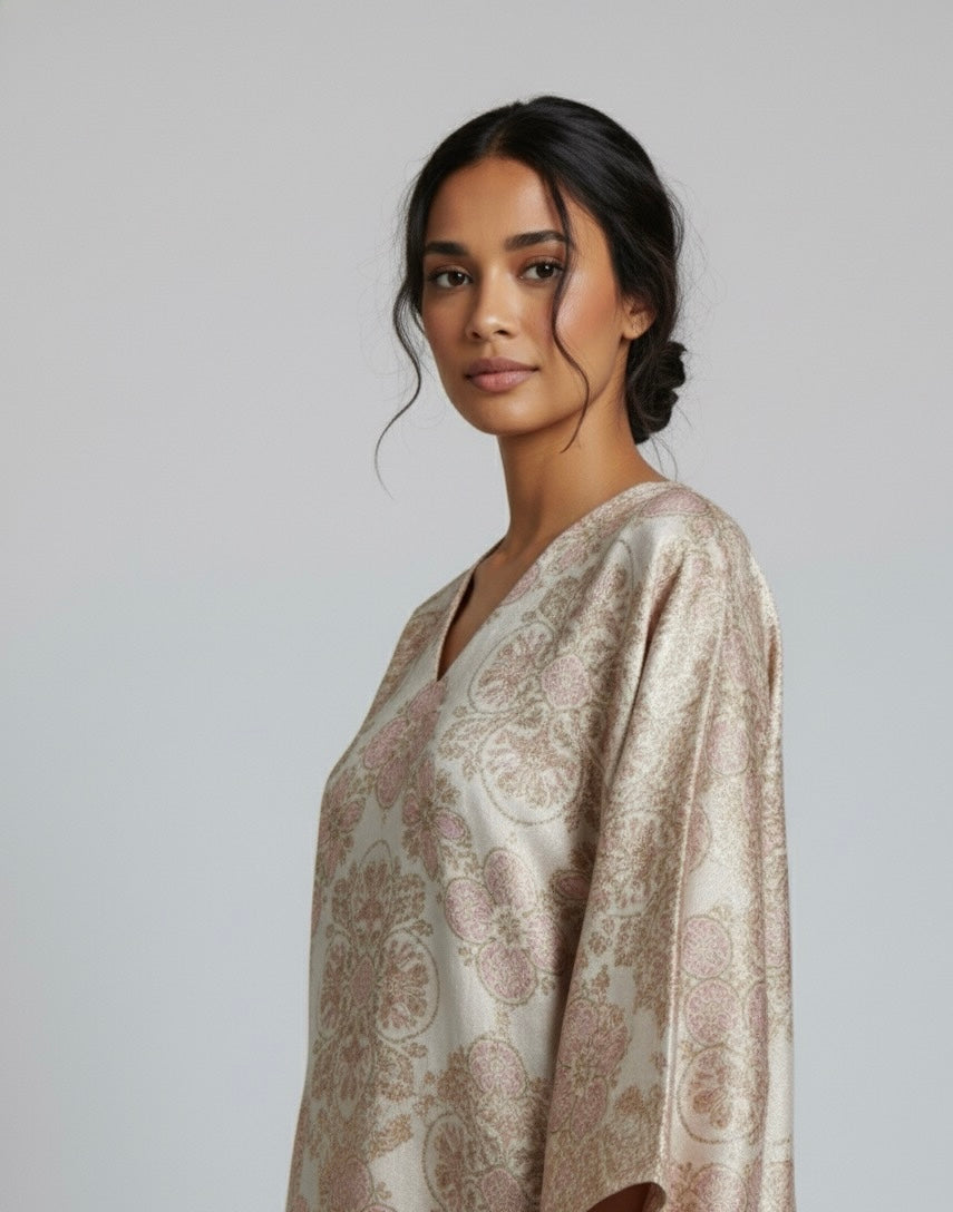 Kaftan Éclat d'Aurore - Brocard & Jacquard